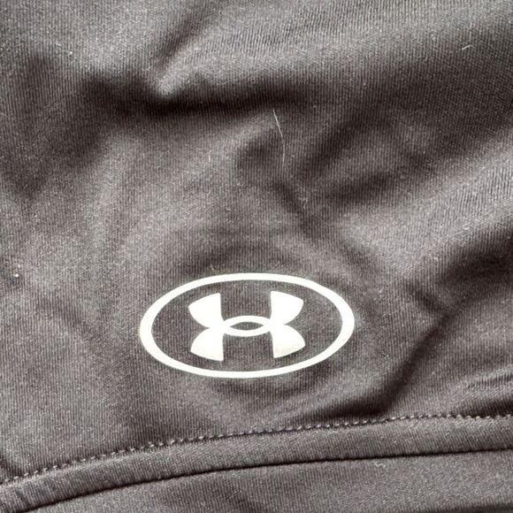 Under Armour Women's Black and White Logo Tee NEW NO TAGS S - Picture 4 of 4